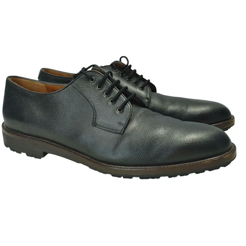 Salvatore Ferragamo Leather Derby Dress Shoes Mens 14 D